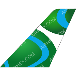 ECAir - Equatorial Congo Airlines Tailfin logo (dark)