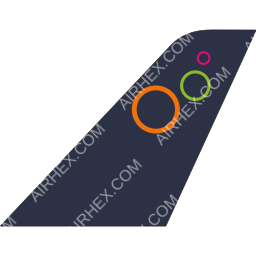 EGO Airways Tailfin logo (dark)