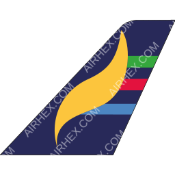 Eritrean Airlines Tailfin logo (dark)