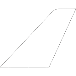 Euroairlines Tailfin logo (dark)