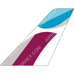 Eurowings (Malta) Tailfin logo (dark)