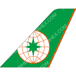 EVA Air Tailfin logo (dark)