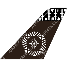 Fiji Airways Tailfin logo (dark)