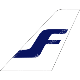 Finnair Tailfin logo (dark)