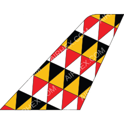 Fly Angola Tailfin logo (dark)