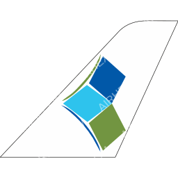 Fly Mid Africa Tailfin logo (dark)