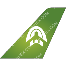 FlyAden Tailfin logo (dark)