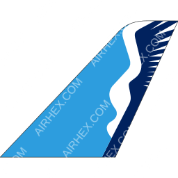 FlyPelican Tailfin logo (dark)
