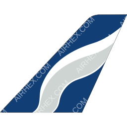FlyX Aero Tailfin logo (dark)