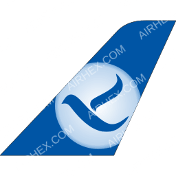 Freebird Airlines Tailfin logo (dark)