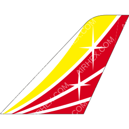 Fuji Dream Airlines Tailfin logo (dark)