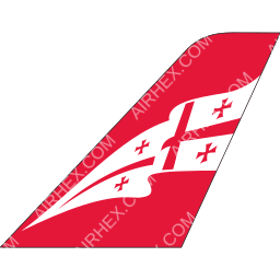 Georgian Airways Tailfin logo (dark)