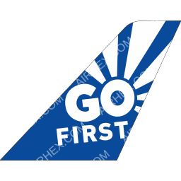 Go First Tailfin logo