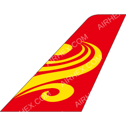 Grand China Air Tailfin logo (dark)