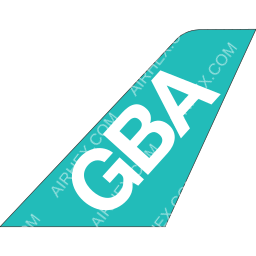 Greater Bay Airlines Tailfin logo (dark)