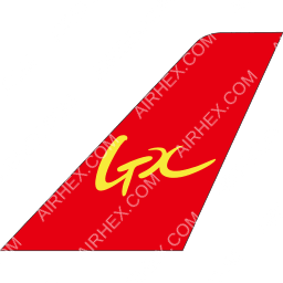 GX Airlines Tailfin logo (dark)