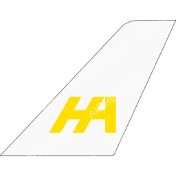 Harbour Air Seaplanes Tailfin logo (dark)