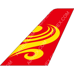 Hong Kong Airlines Tailfin logo (dark)