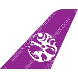 Hunnu Air Tailfin logo (dark)