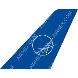 iAero Airways Tailfin logo (dark)