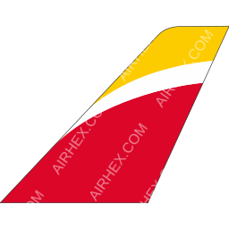 Iberia Regional by Air Nostrum Tailfin logo (dark)
