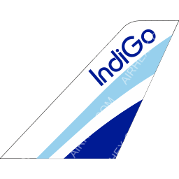 IndiGo Tailfin logo (dark)