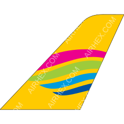 InterCaribbean Airways Tailfin logo (dark)