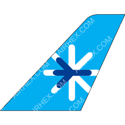 Interjet Tailfin logo (dark)