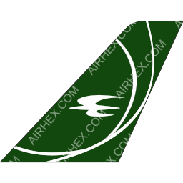 Iraqi Airways Tailfin logo (dark)
