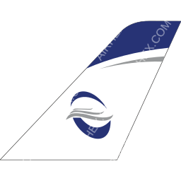 Island Air Express Tailfin logo (dark)