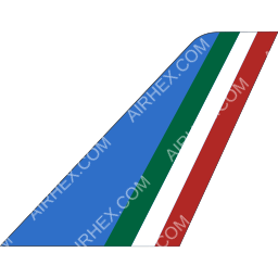 ITA - Italia Trasporto Aereo Tailfin logo (dark)