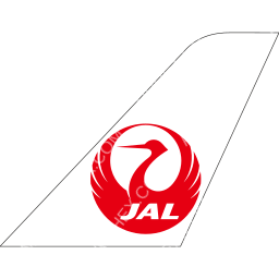 Japan Air Commuter Tailfin logo (dark)