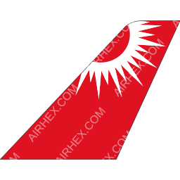 JetAir Caribbean Tailfin logo (dark)