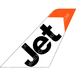 Jetstar Asia Tailfin logo (dark)