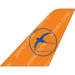 Kam Air Tailfin logo (dark)