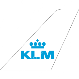KLM Cityhopper Tailfin logo (dark)