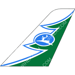 Komiaviatrans Tailfin logo (dark)