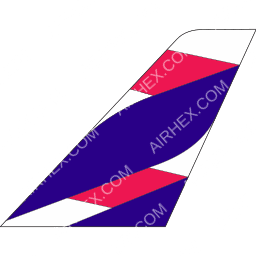 LATAM Airlines Chile Tailfin logo (dark)