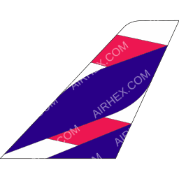 LATAM Airlines Colombia Tailfin logo (dark)