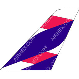 LATAM Airlines Paraguay Tailfin logo (dark)