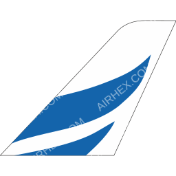 Libyan Wings Tailfin logo (dark)