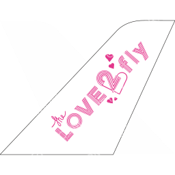 Love2Fly Tailfin logo