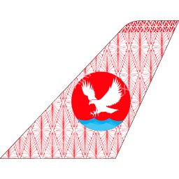 Lulutai Airlines Tailfin logo (dark)