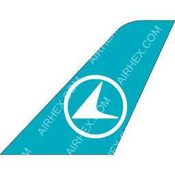 Luxair Tailfin logo (dark)