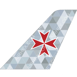 Malta Air Tailfin logo (dark)