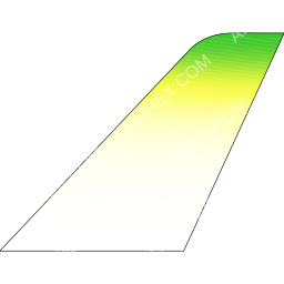 Mauritania Airlines Tailfin logo (dark)