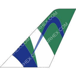 Med-View Airline Tailfin logo (dark)