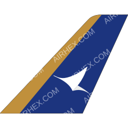 Medsky Airways Tailfin logo (dark)