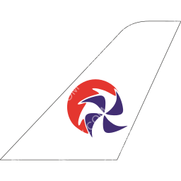 Mid Airlines Tailfin logo (dark)