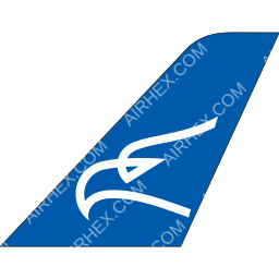 Montenegro Airlines Tailfin logo (dark)